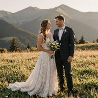 Patrick and Lucia wedding photo, American-Slovak couple from Zilina